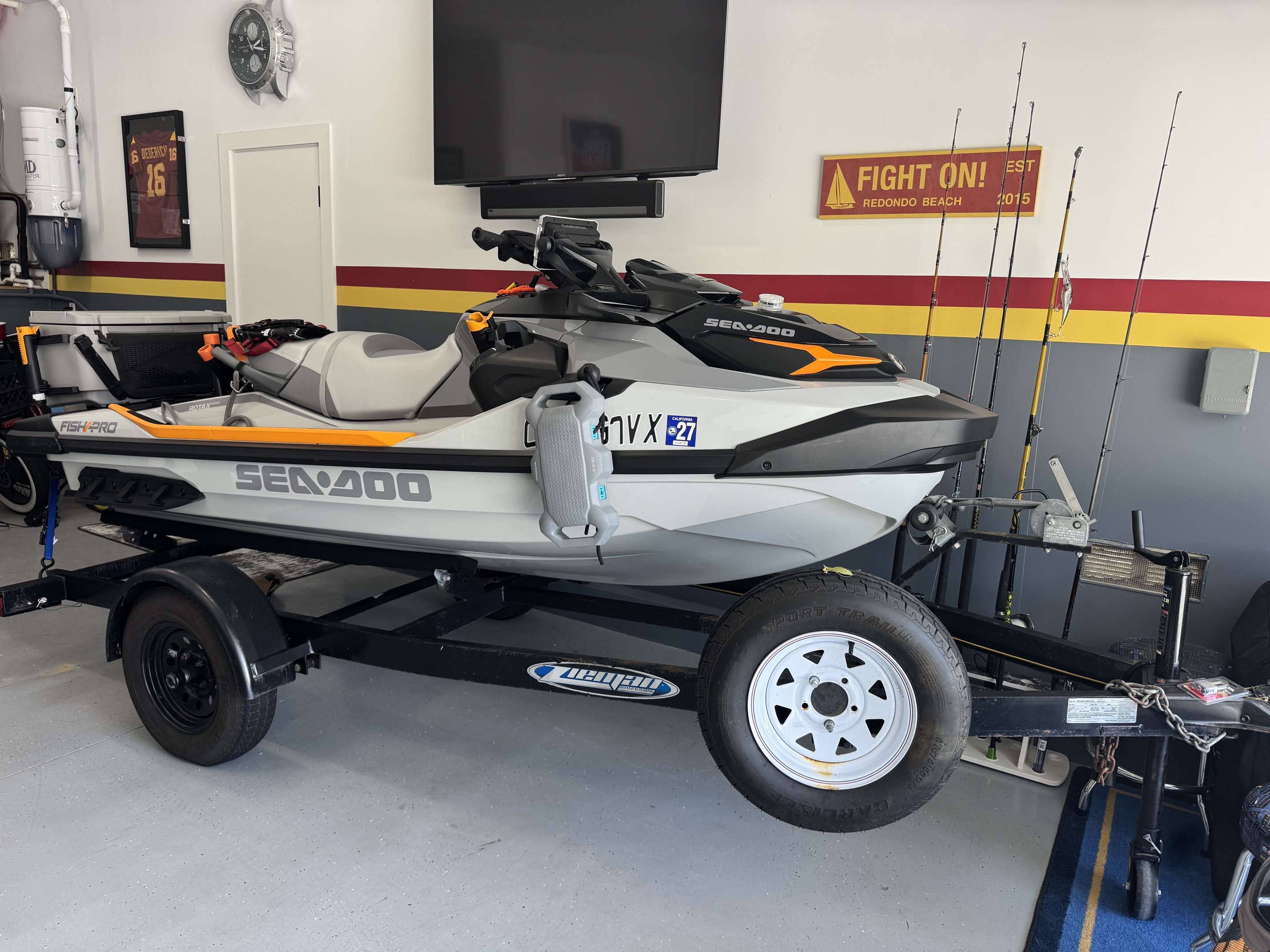 Blue Jet Ski Stx 15F For Sale - Kawasaki TWO SEATER Personal