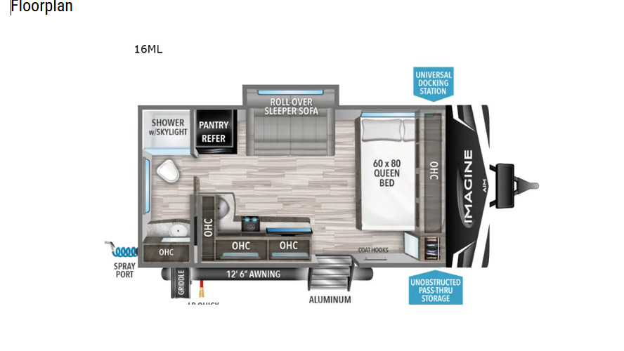 2023 Grand Design IMAGINE AIM 16ML in ragley LA
