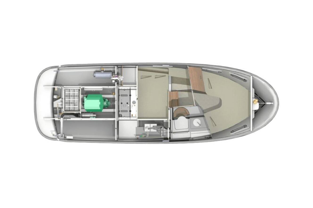 A photo of this 2024 Nimbus 305 Coupe