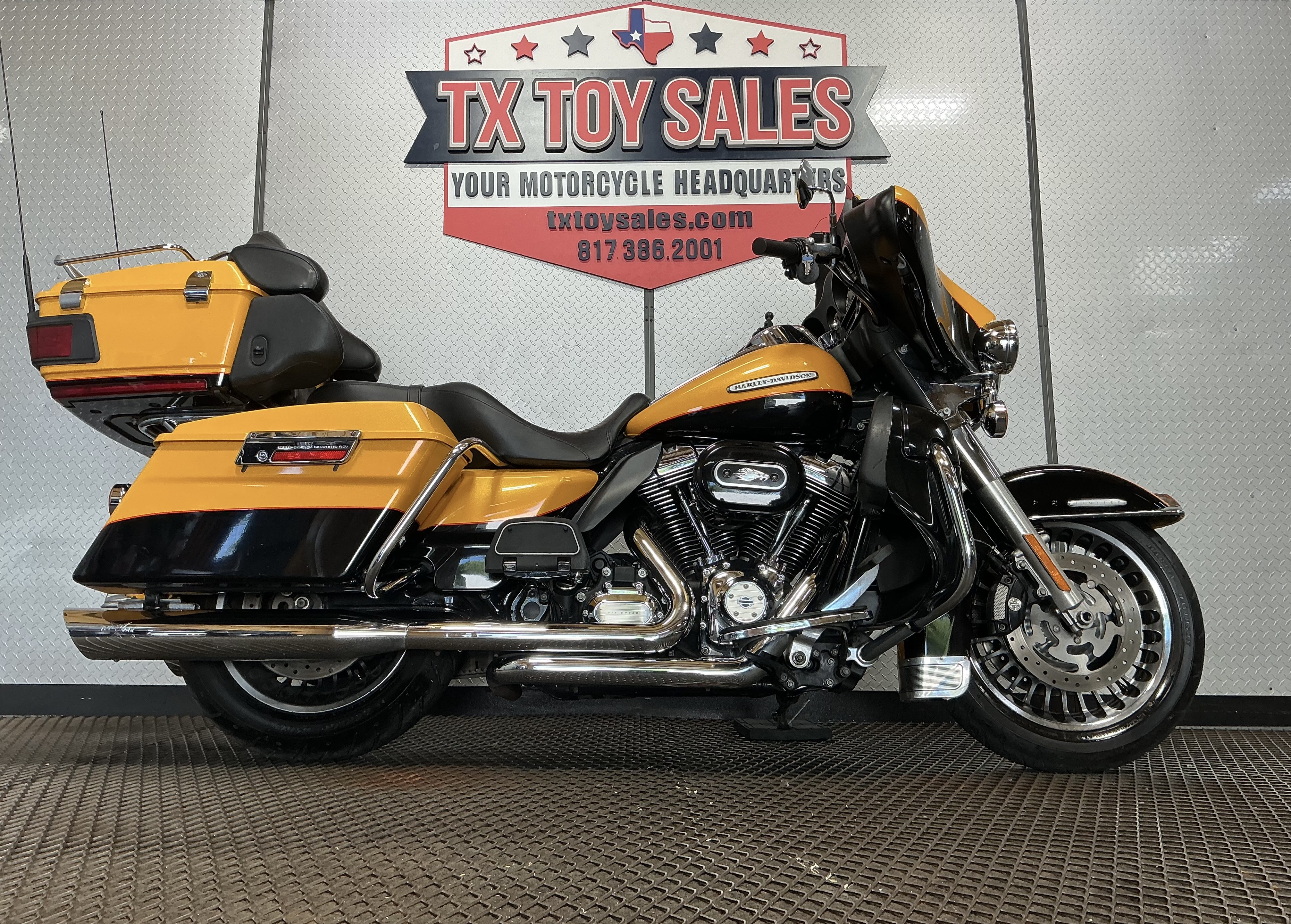 クレッタ　イエロー Yellow 2013 Harley-Davidson Electra Glide Motorcycles For Sale