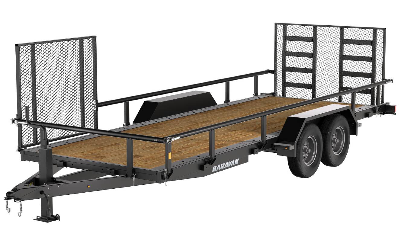 A photo of this 2026 Karavan Trailers Equipment Hauler Trailers 19 ft.