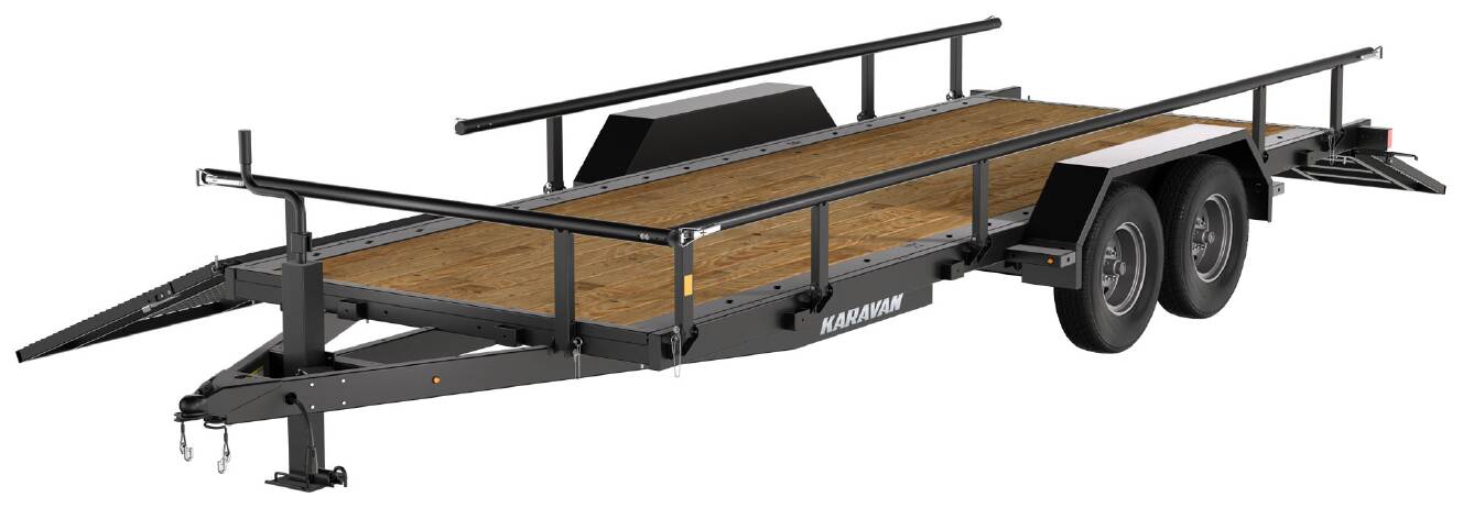 A photo of this 2026 Karavan Trailers Equipment Hauler Trailers 19 ft.