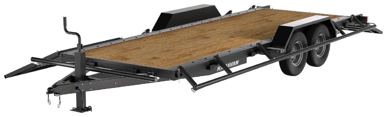 A photo of this 2026 Karavan Trailers Equipment Hauler Trailers 19 ft.