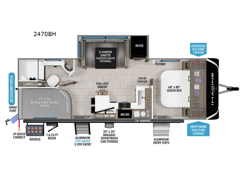 2025 Grand Design Imagine 2470BH in cleburne TX