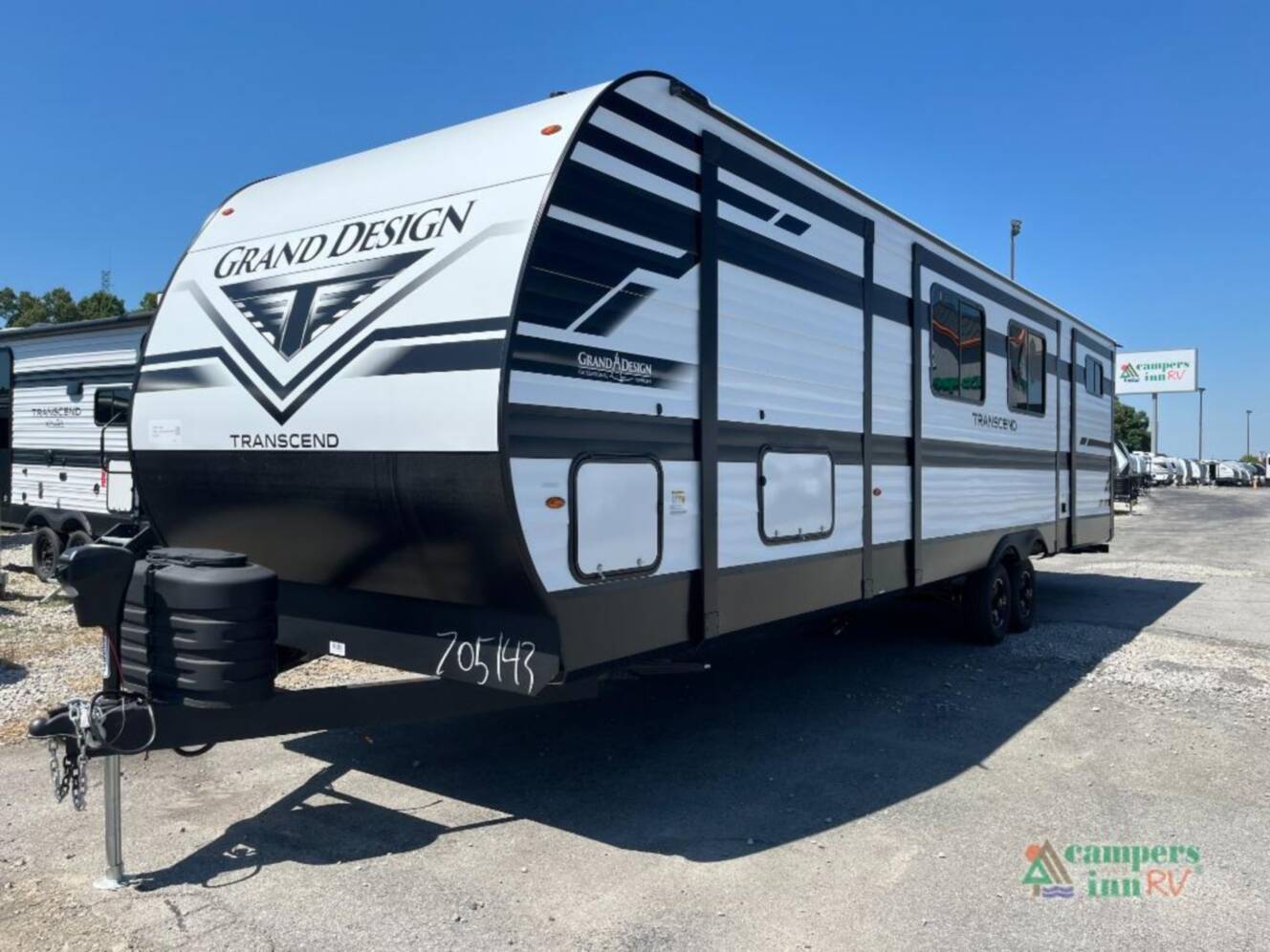 A photo of this 2027 Grand Design Transcend Xplor 335BHT