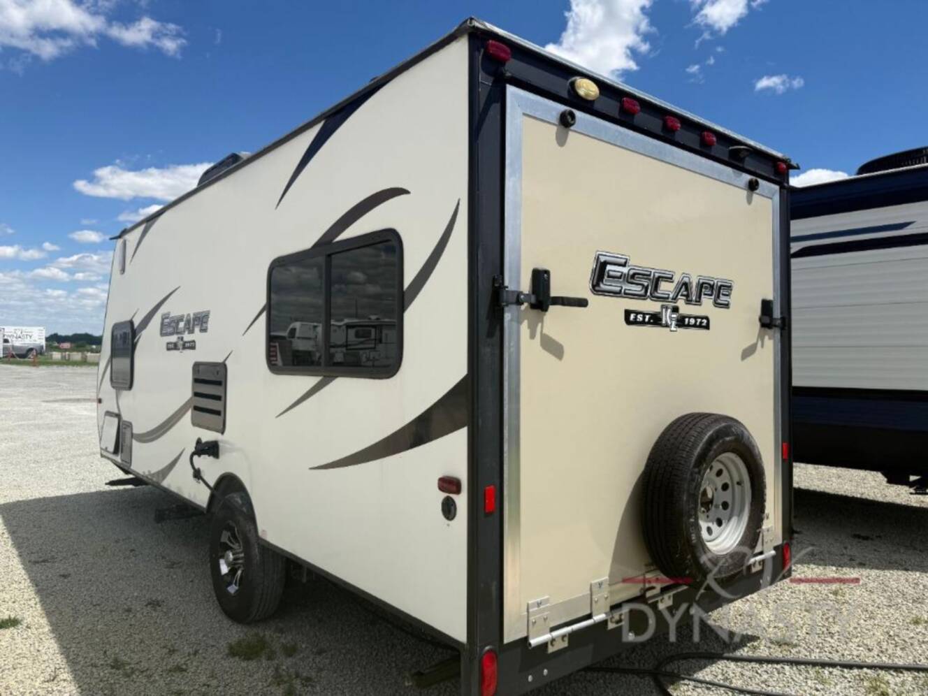 A photo of this 2019 Kz Escape E180TH