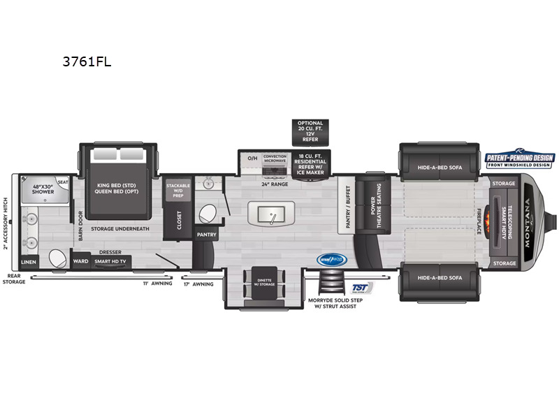 2023 Keystone Rv Montana 3761FL in amsterdam NY