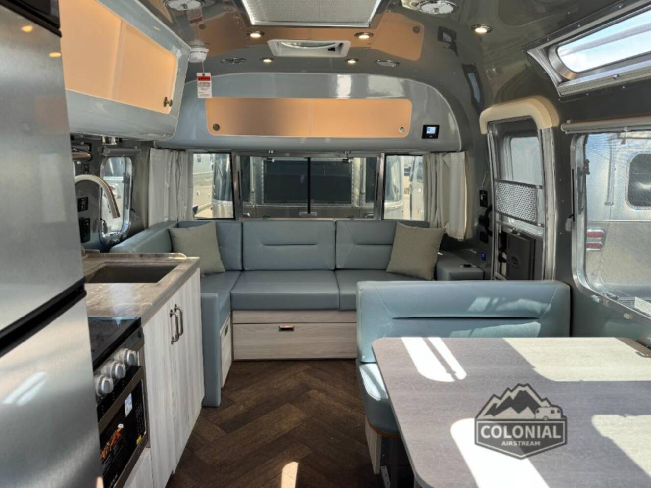 A photo of this 2026 Airstream International 28RBQ Queen