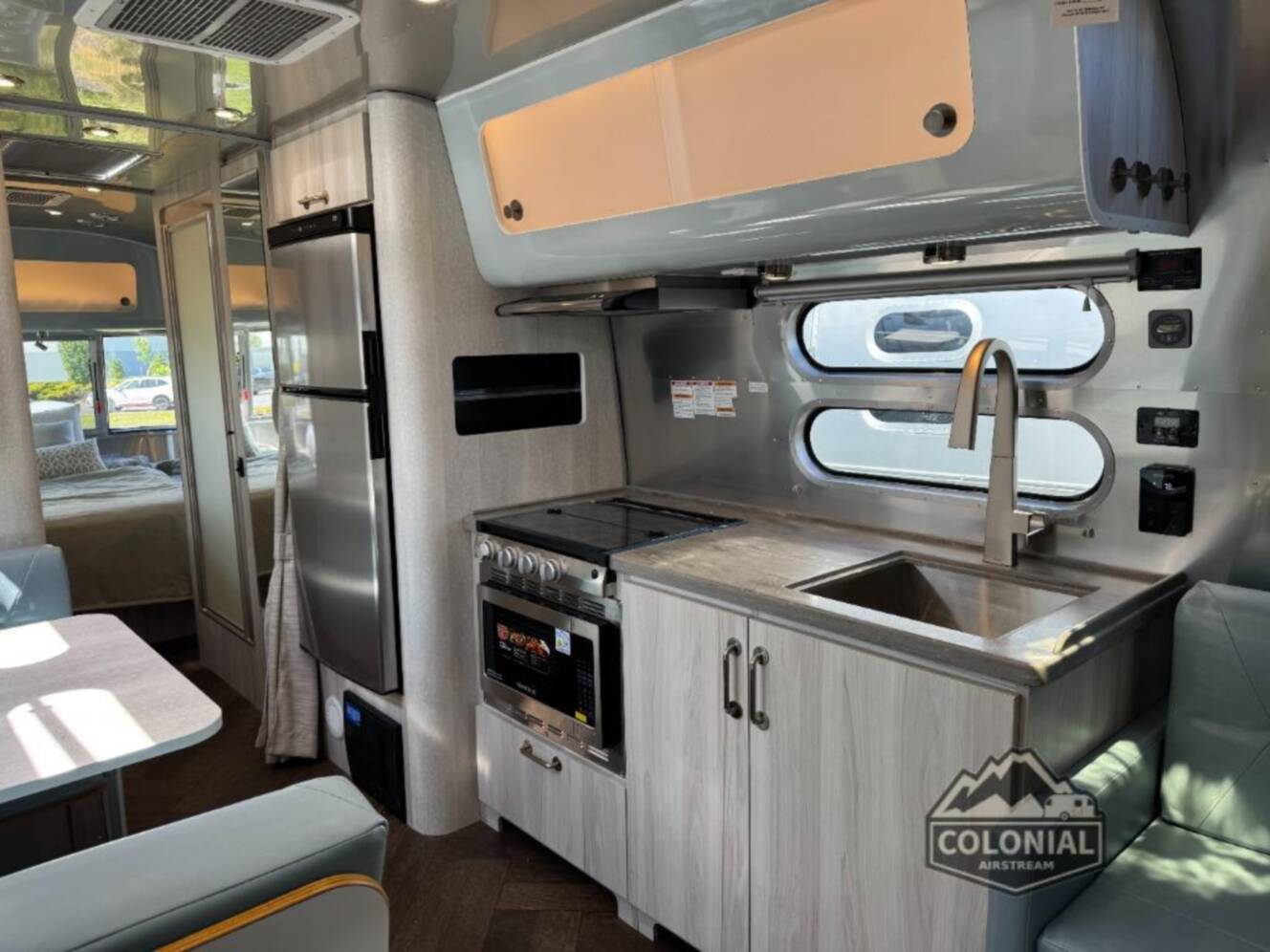 A photo of this 2026 Airstream International 28RBQ Queen