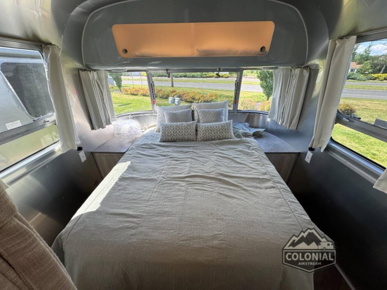 A photo of this 2026 Airstream International 28RBQ Queen