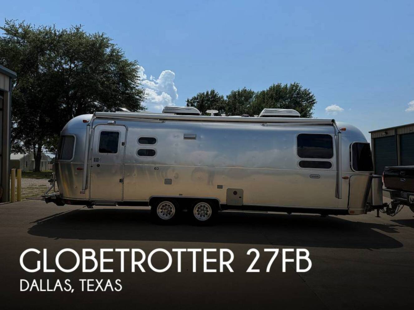 A photo of this 2021 Airstream Globetrotter 27FB
