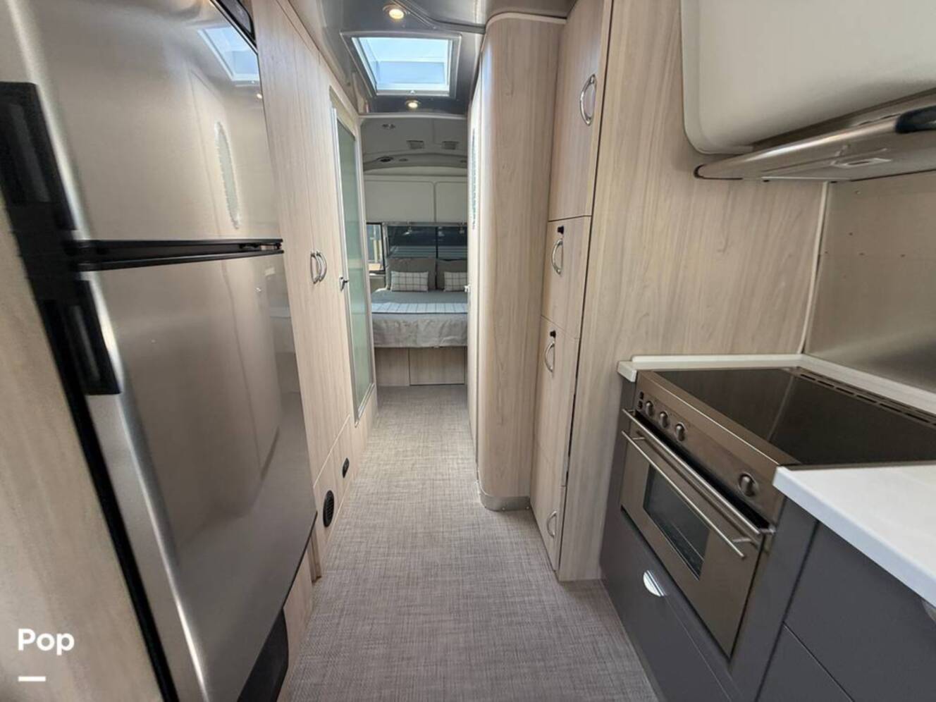 A photo of this 2021 Airstream Globetrotter 27FB