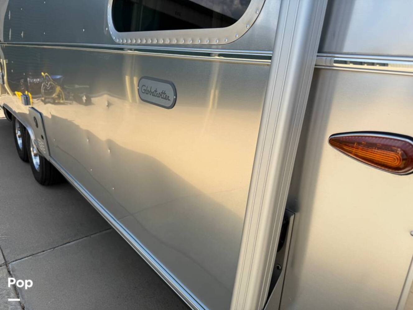 A photo of this 2021 Airstream Globetrotter 27FB