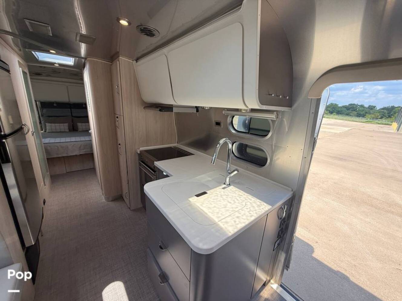 A photo of this 2021 Airstream Globetrotter 27FB