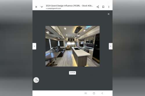 2024 Grand Design INFLUENCE 2903RL in lake havasu city AZ