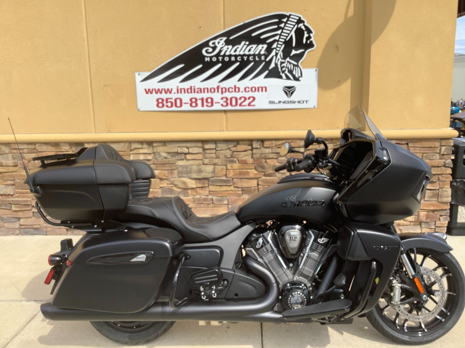 2026 Indian Motorcycle Pursuit® Dark Horse® with 112 and Powerband Audio Pack DARK HORSE in Panama City Beach, FL