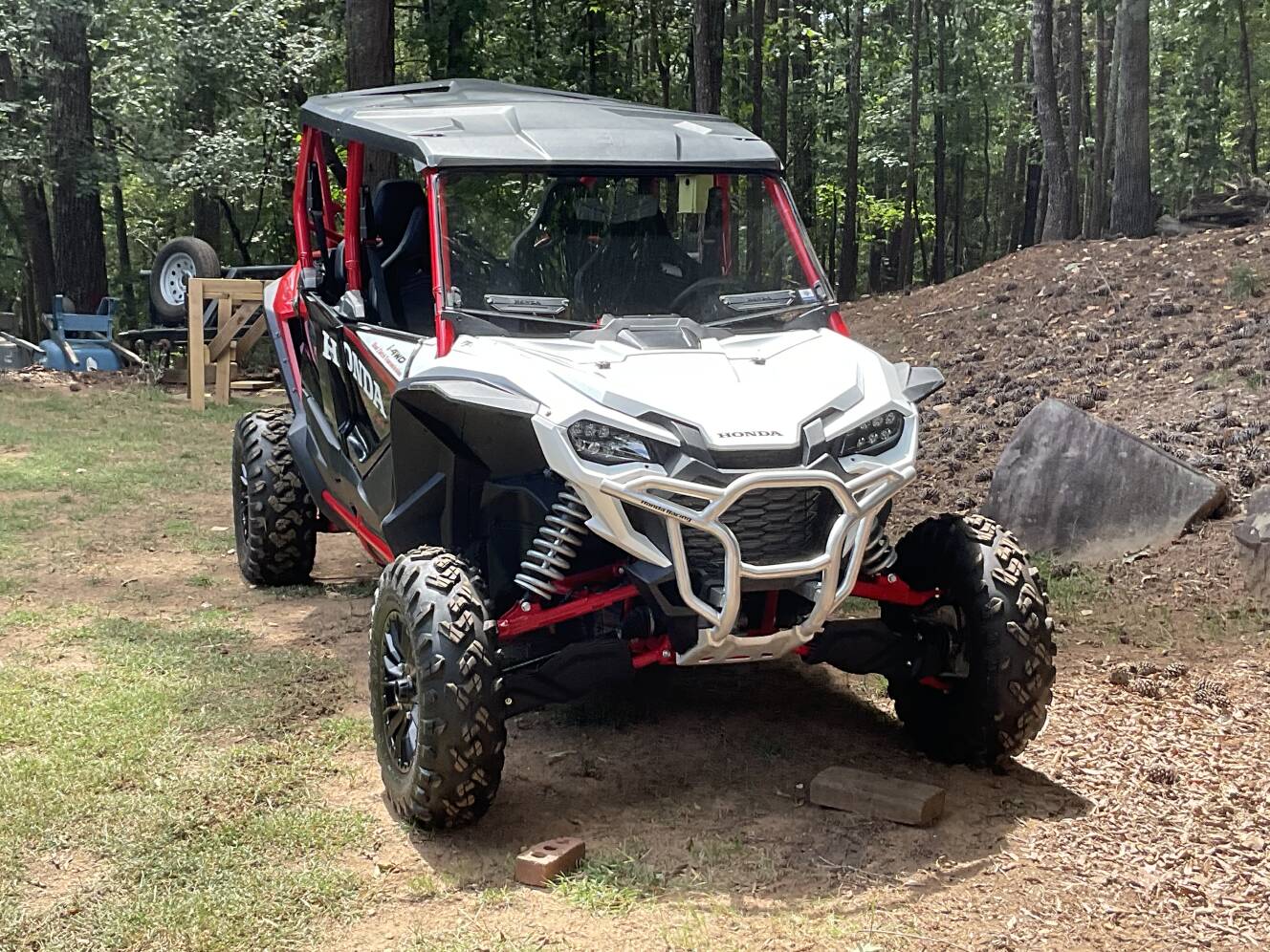 A photo of this 2024 Honda TALON 1000R-4 FOX LIVE VALVE