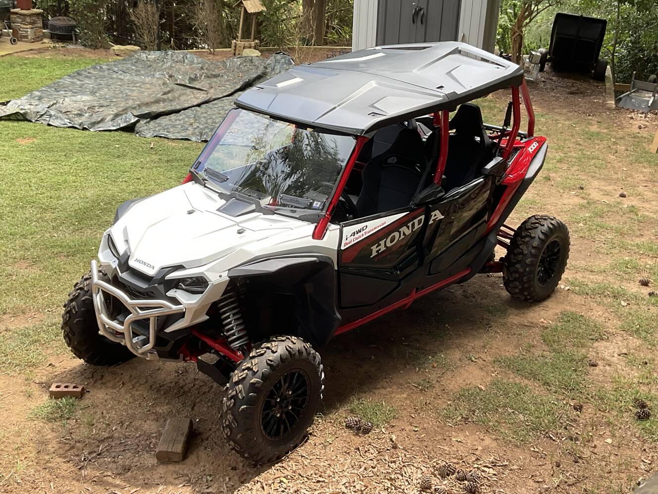 A photo of this 2024 Honda TALON 1000R-4 FOX LIVE VALVE