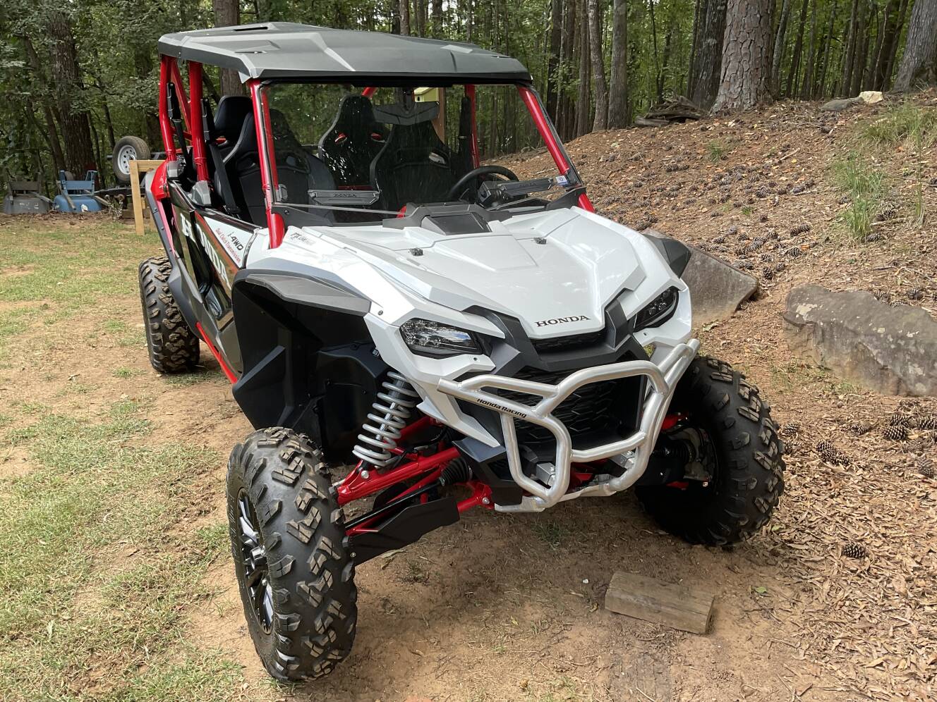 A photo of this 2024 Honda TALON 1000R-4 FOX LIVE VALVE