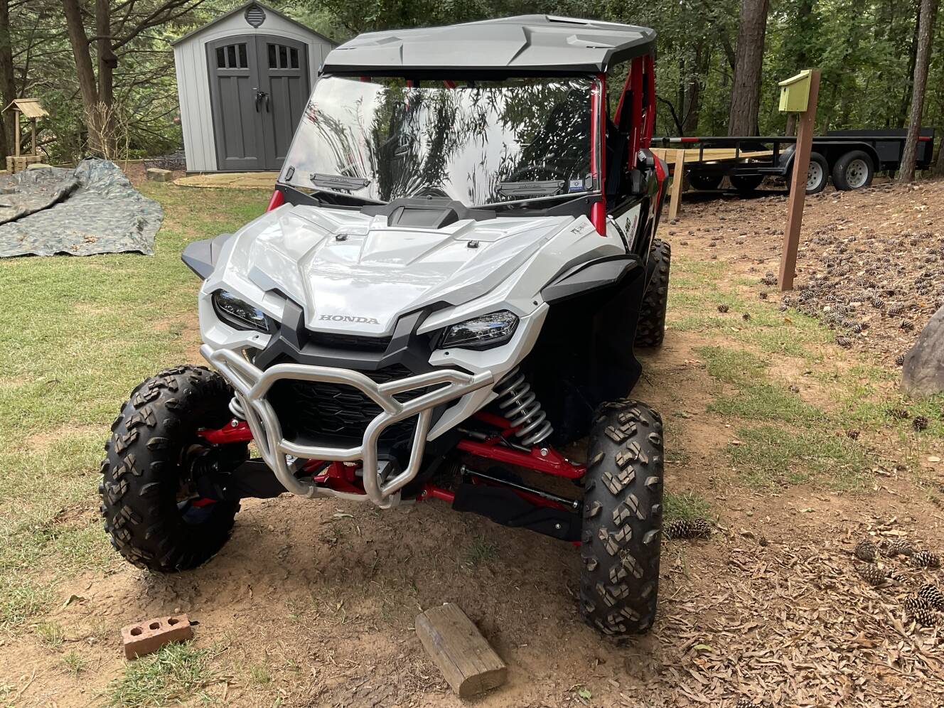A photo of this 2024 Honda TALON 1000R-4 FOX LIVE VALVE