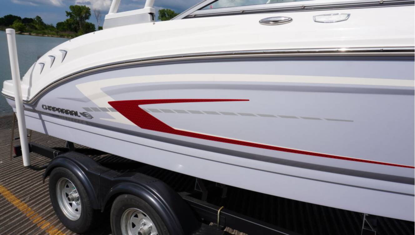A photo of this 2023 Chaparral 23 SSi