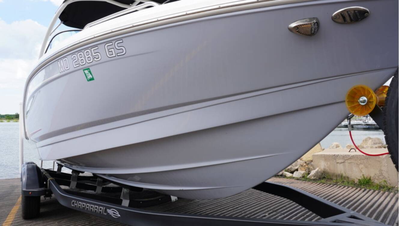 A photo of this 2023 Chaparral 23 SSi