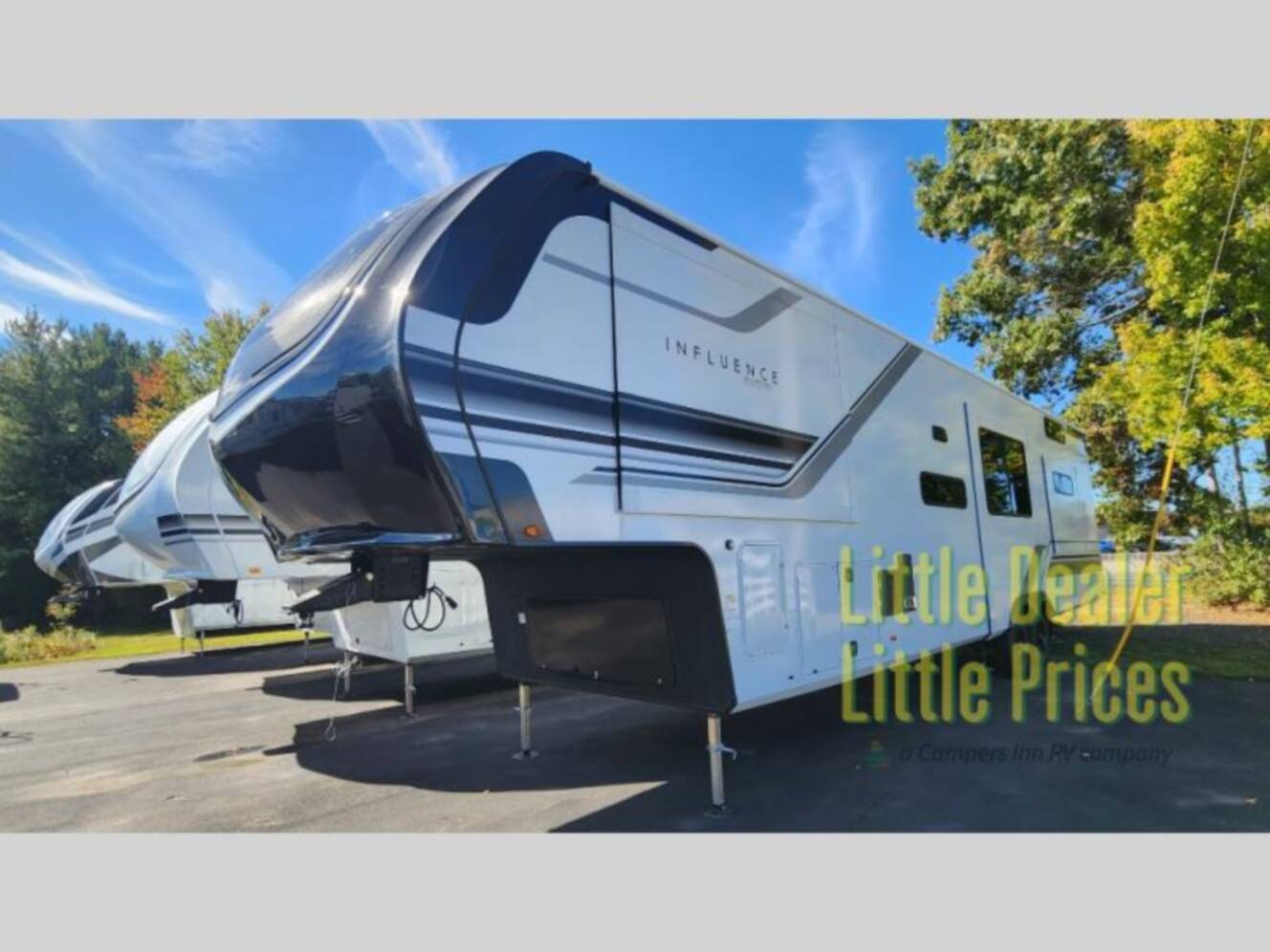 A photo of this 2026 Grand Design Influence 3804DS