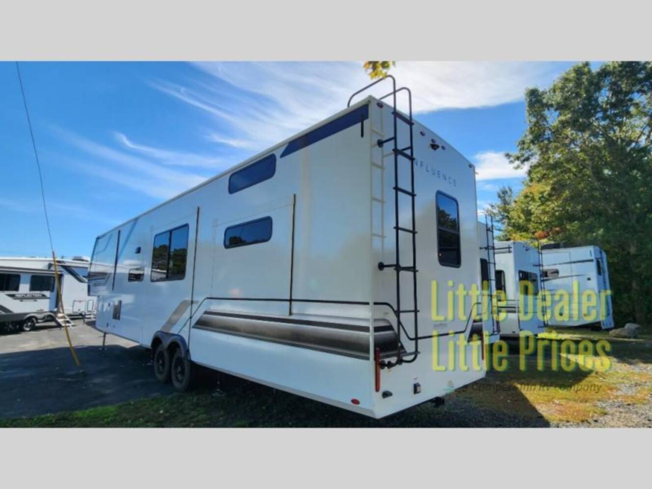 A photo of this 2026 Grand Design Influence 3804DS