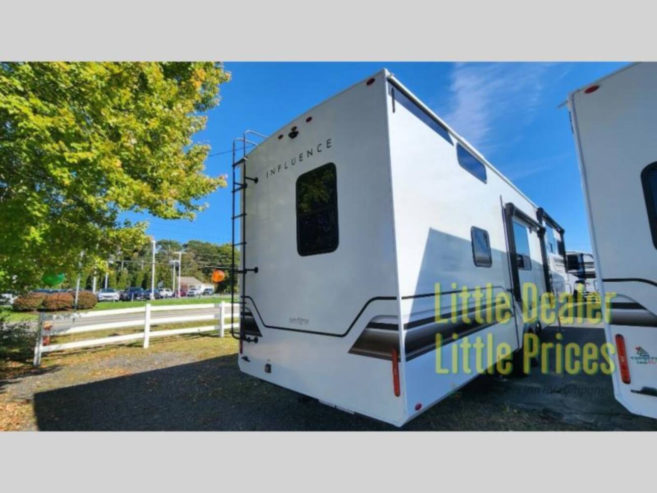 A photo of this 2026 Grand Design Influence 3804DS
