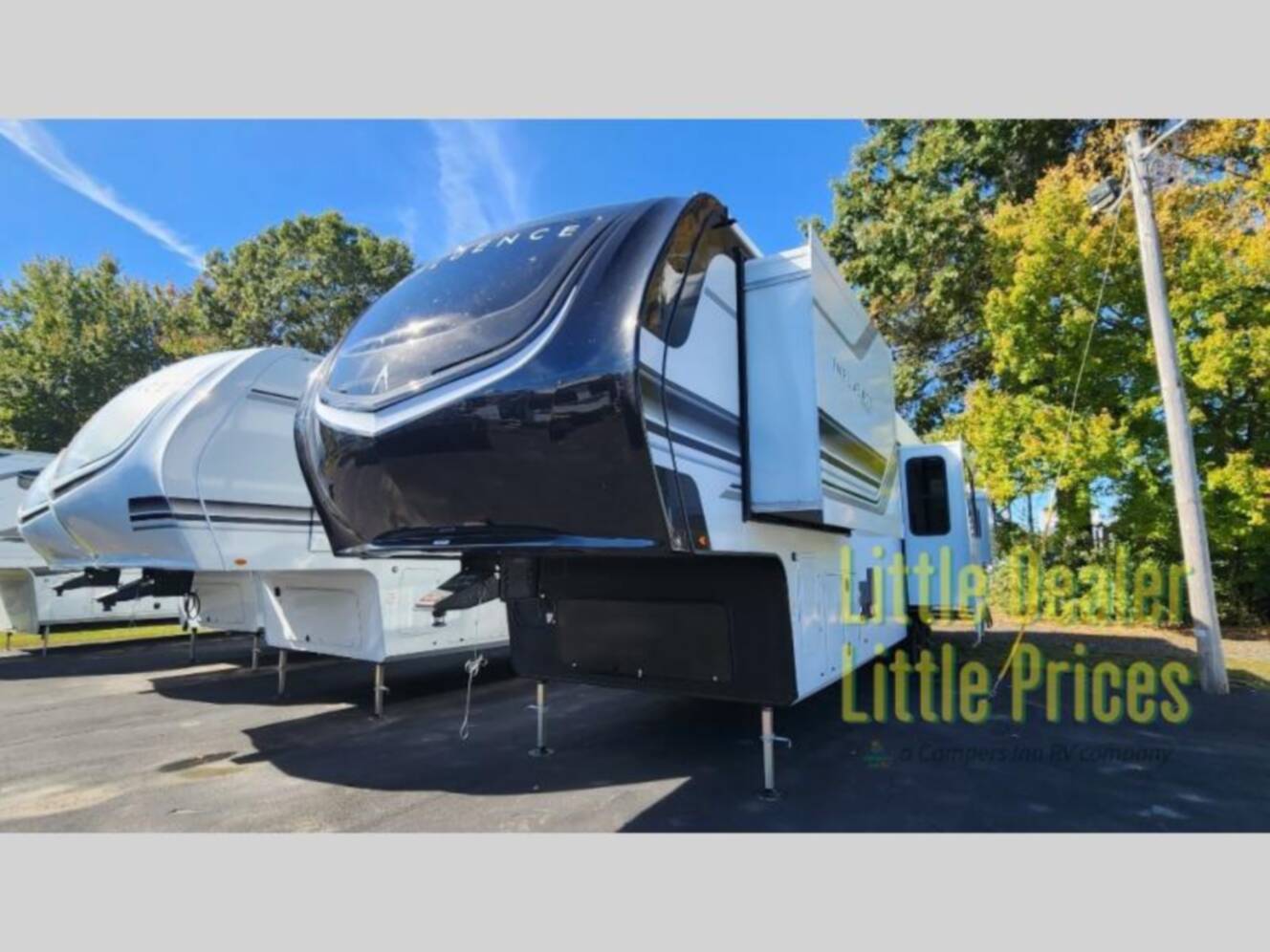 A photo of this 2026 Grand Design Influence 3804DS