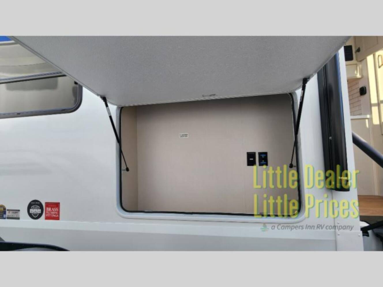 A photo of this 2026 Grand Design Influence 3804DS