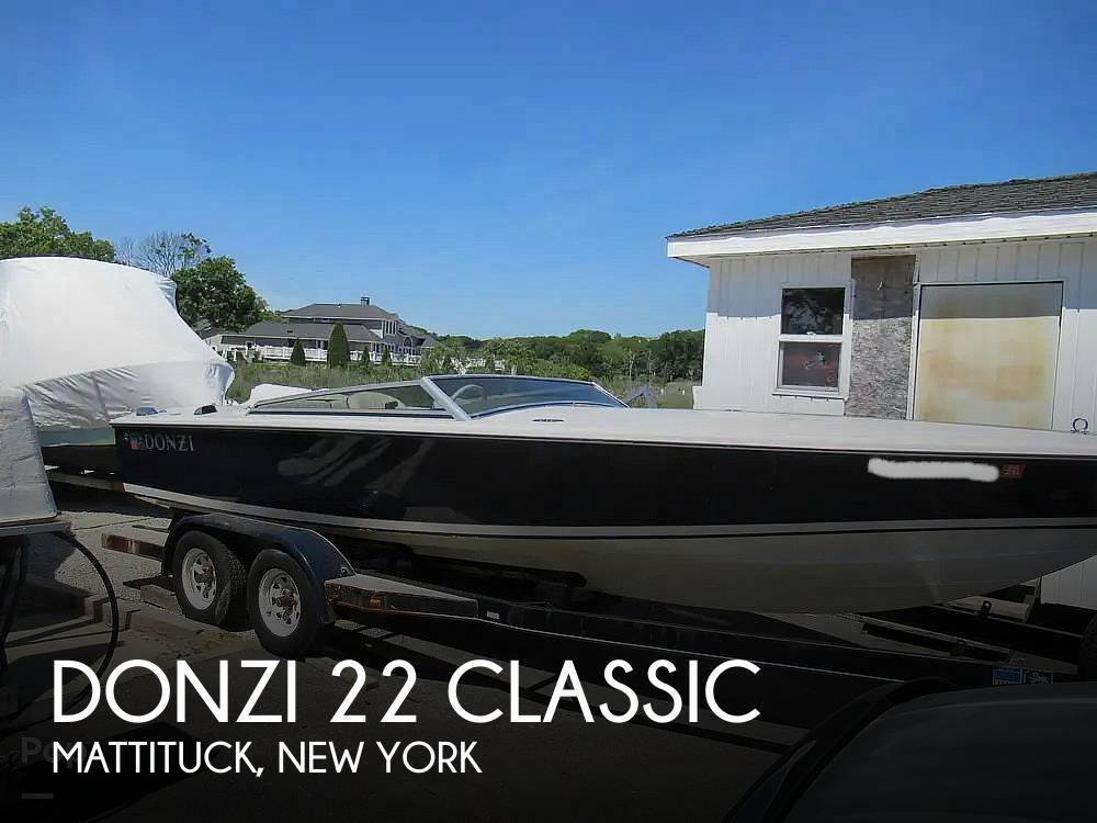 1991 Donzi 22 Classic High Performance Boat boat