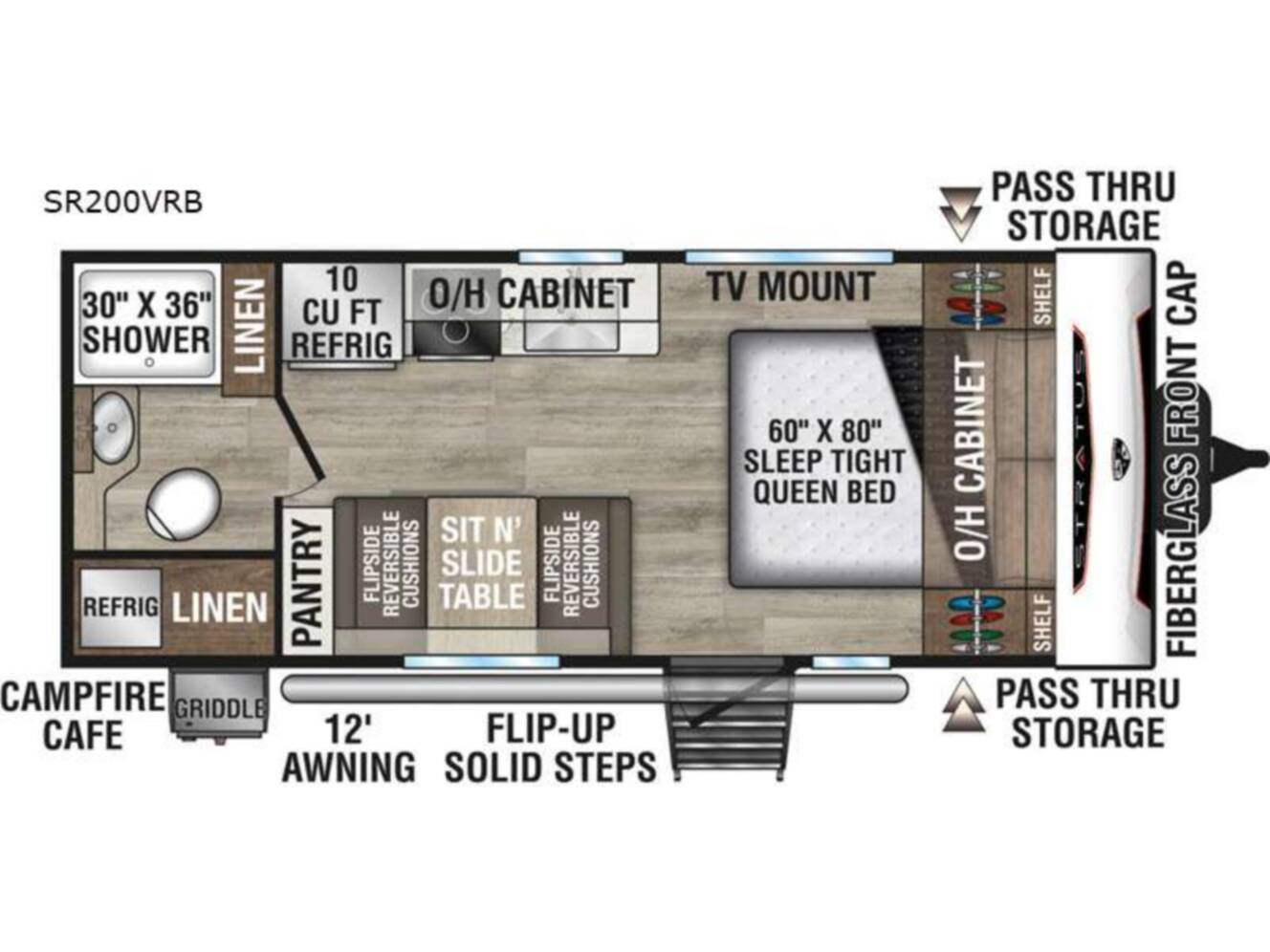 A photo of this 2026 Venture Rv Stratus 200VRB