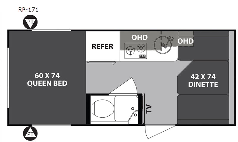 2020 Forest River Rv R Pod RP-171 in acworth GA