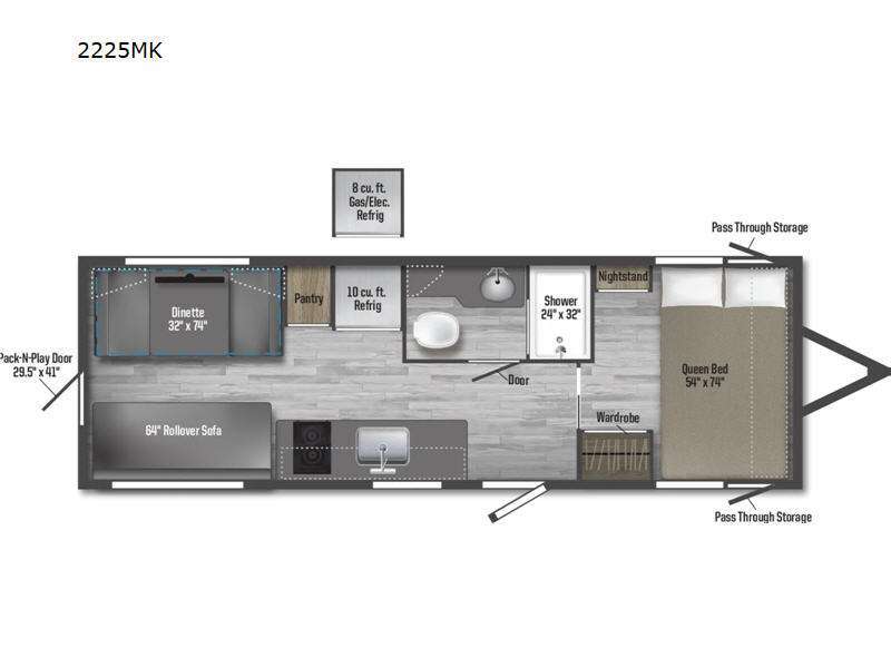 2024 Winnebago Industries Towables M-Series 2225MK in conway AR