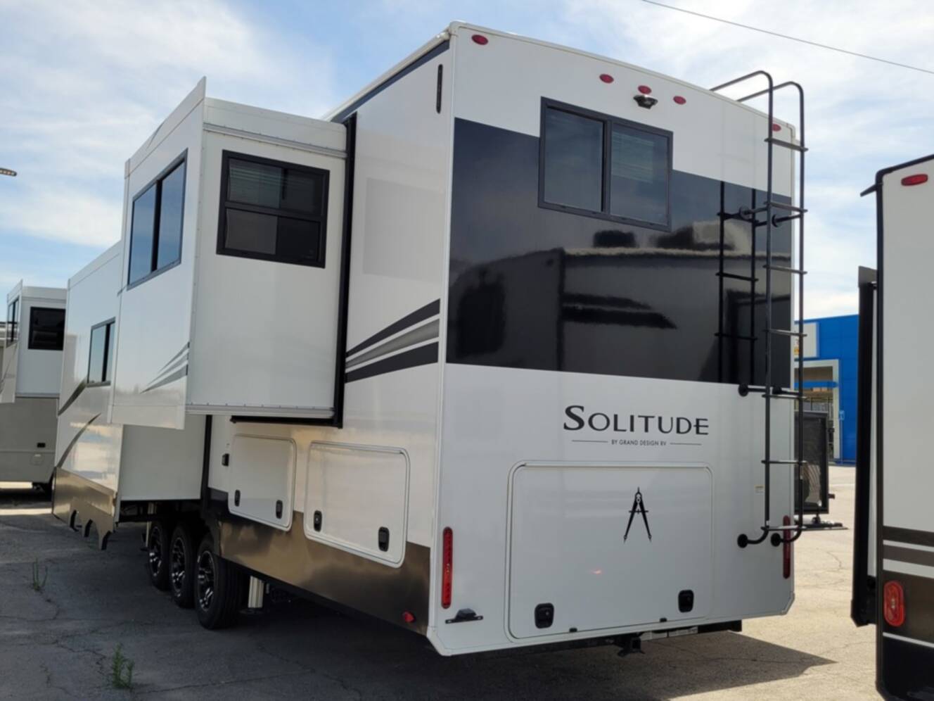 A photo of this 2026 Grand Design Solitude 414LJMJ