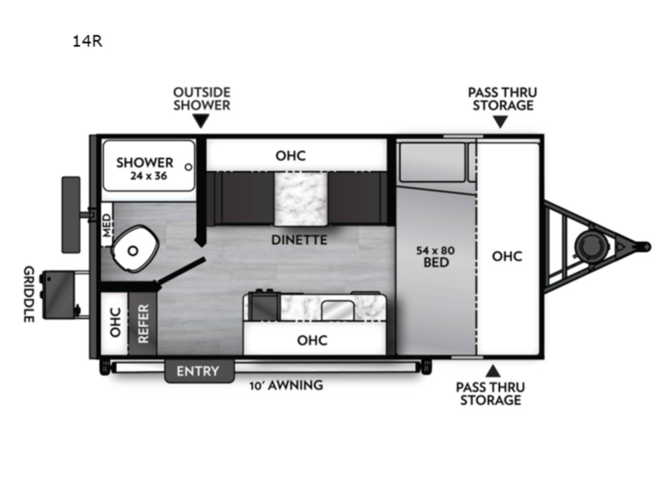 A photo of this 2026 Coachmen Rv Remote 14R