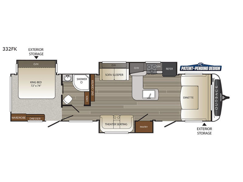 2017 Keystone Rv Outback 332FK RV