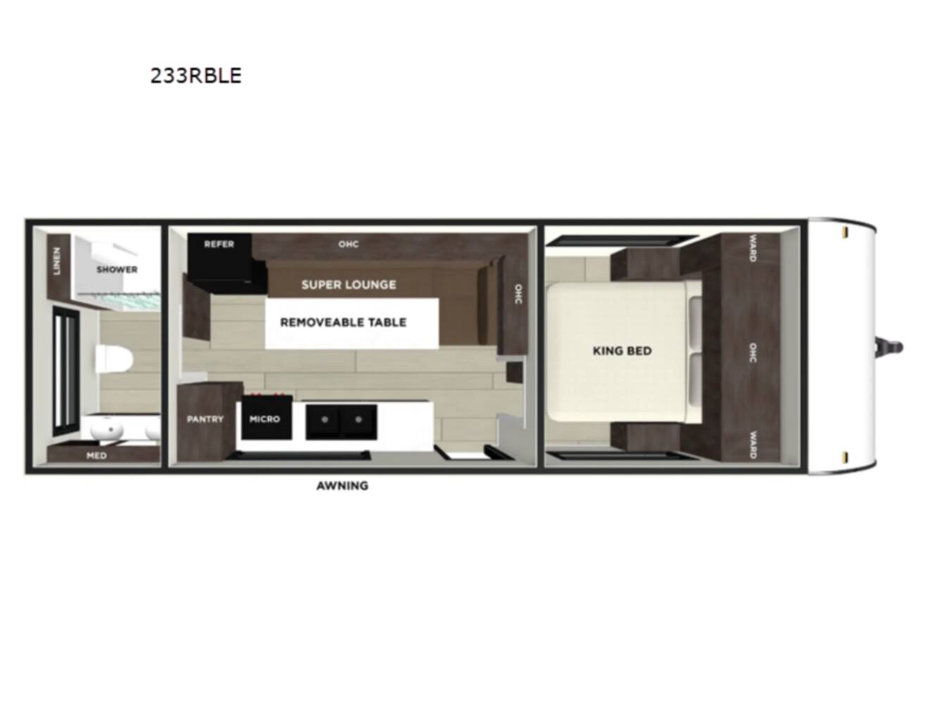 A photo of this 2026 Forest River Rv Wildwood FSX 233RBLE