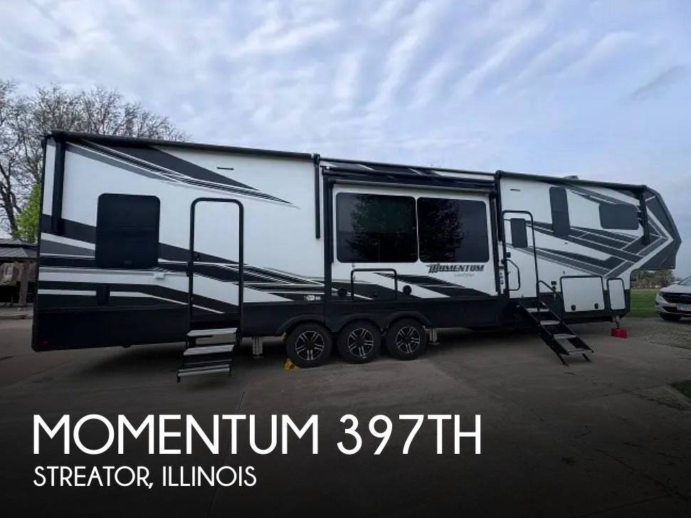 2022 Grand Design Momentum 397TH Fifth Wheel Toy Hauler RV