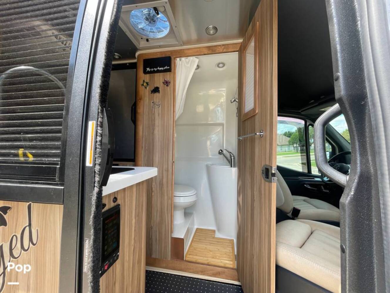 A photo of this 2023 Airstream Interstate 19 Tommy Bahama 4x4