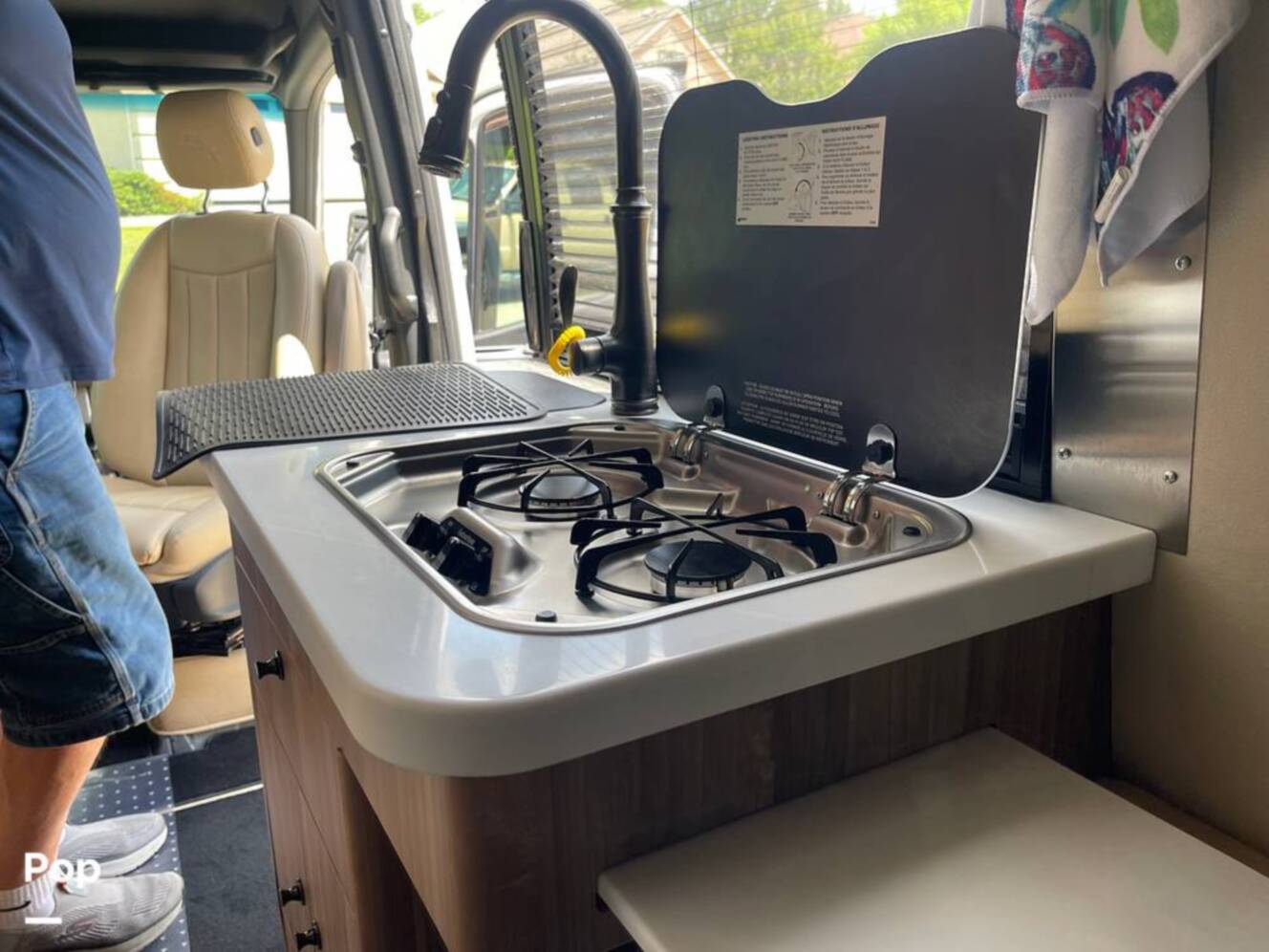 A photo of this 2023 Airstream Interstate 19 Tommy Bahama 4x4