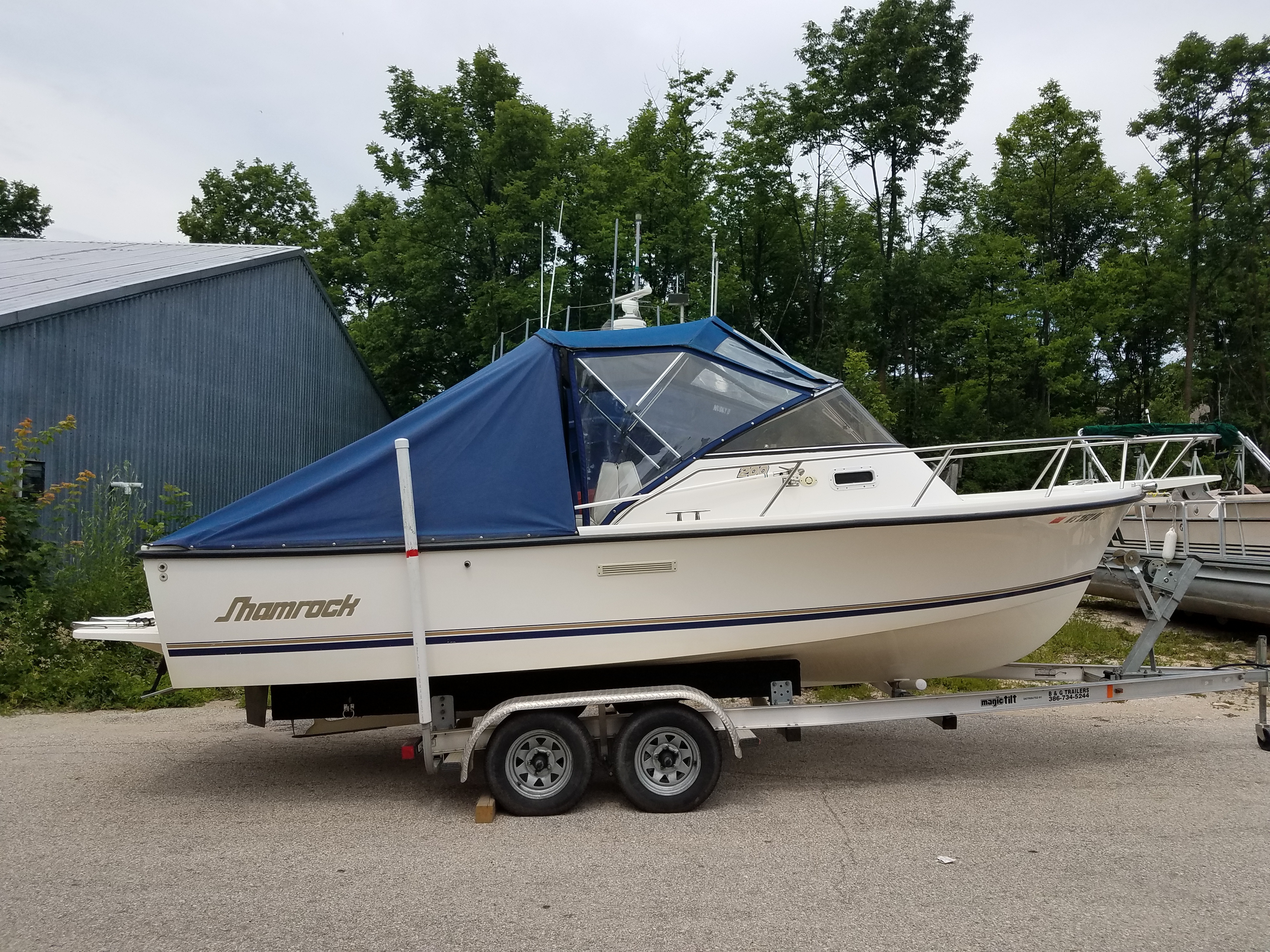2000 Shamrock 200 WALKAROUND in sister bay WI