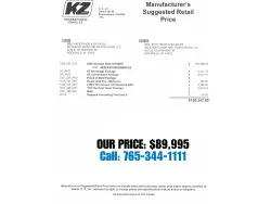 2026 KZ RV Durango Gold G393MKF