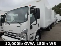 2024 Isuzu NPR Gas w/ 16ft Unicell Dry Freight Body