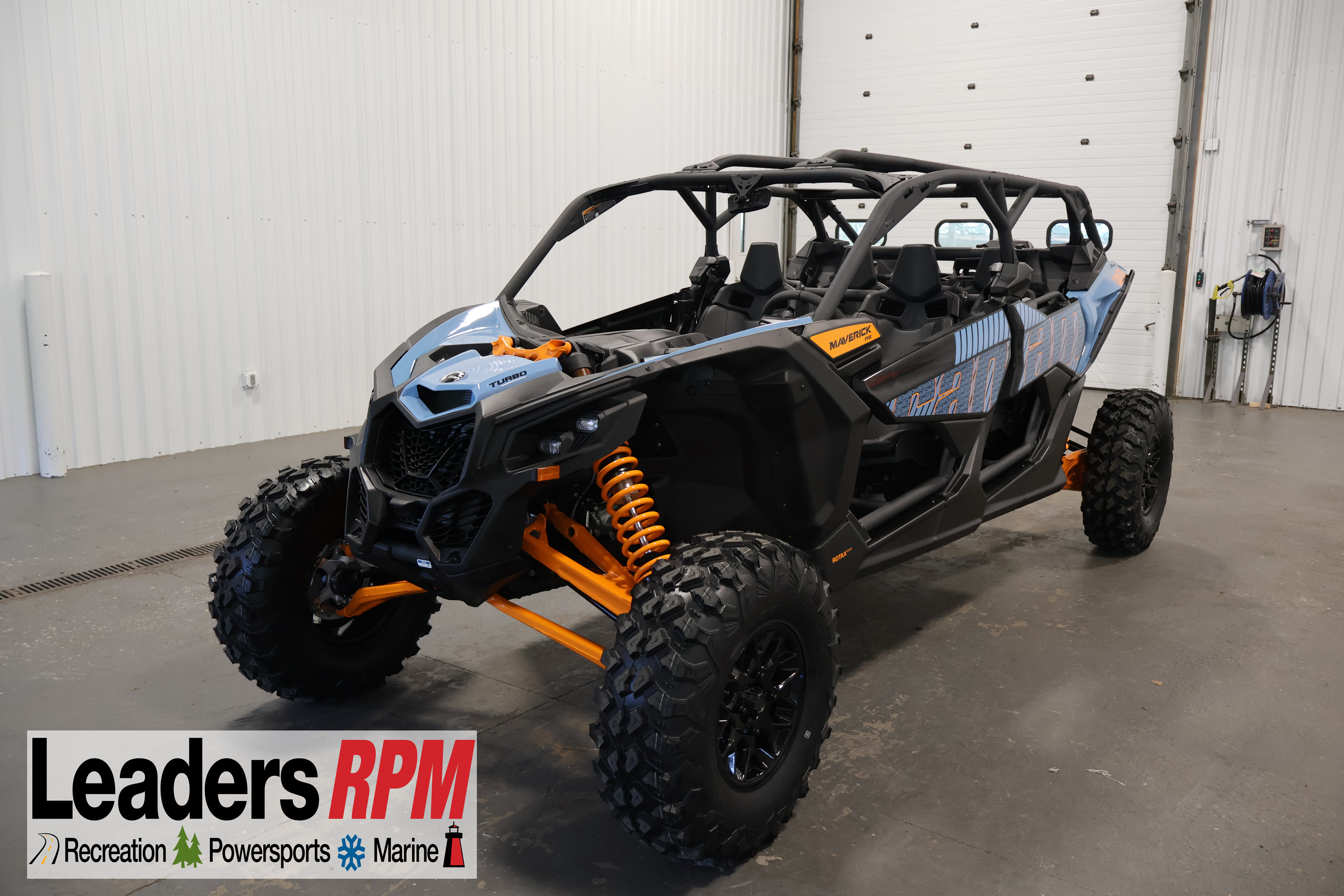 2026 Can-Am Maverick X3 MAX RS Turbo Scandi Blue & Orange Crush UTV/Utility ATV