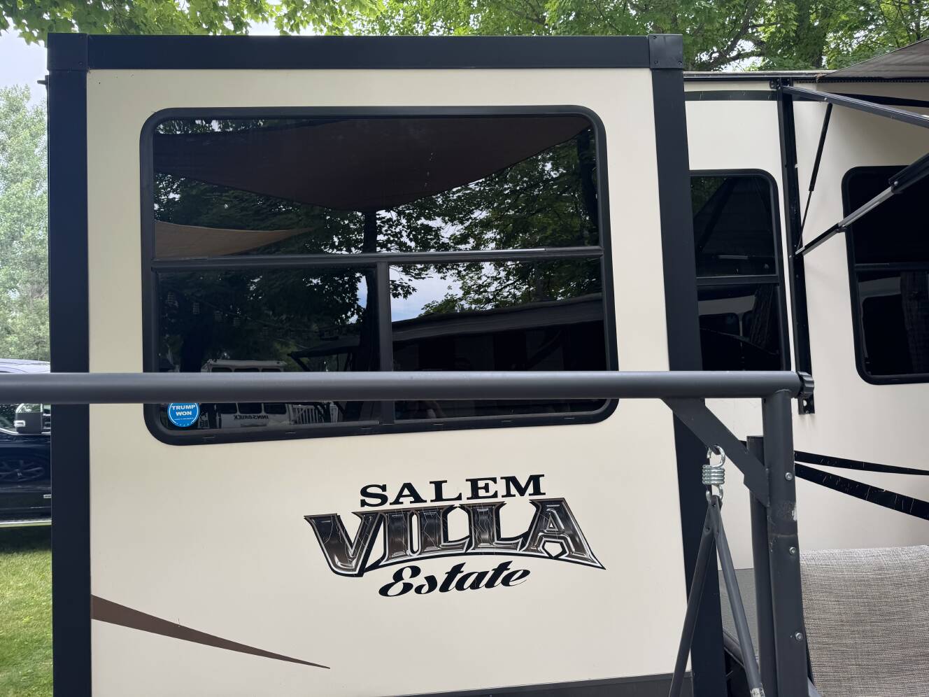 A photo of this 2017 Forest River SALEM VILLA ESTATE 395RET