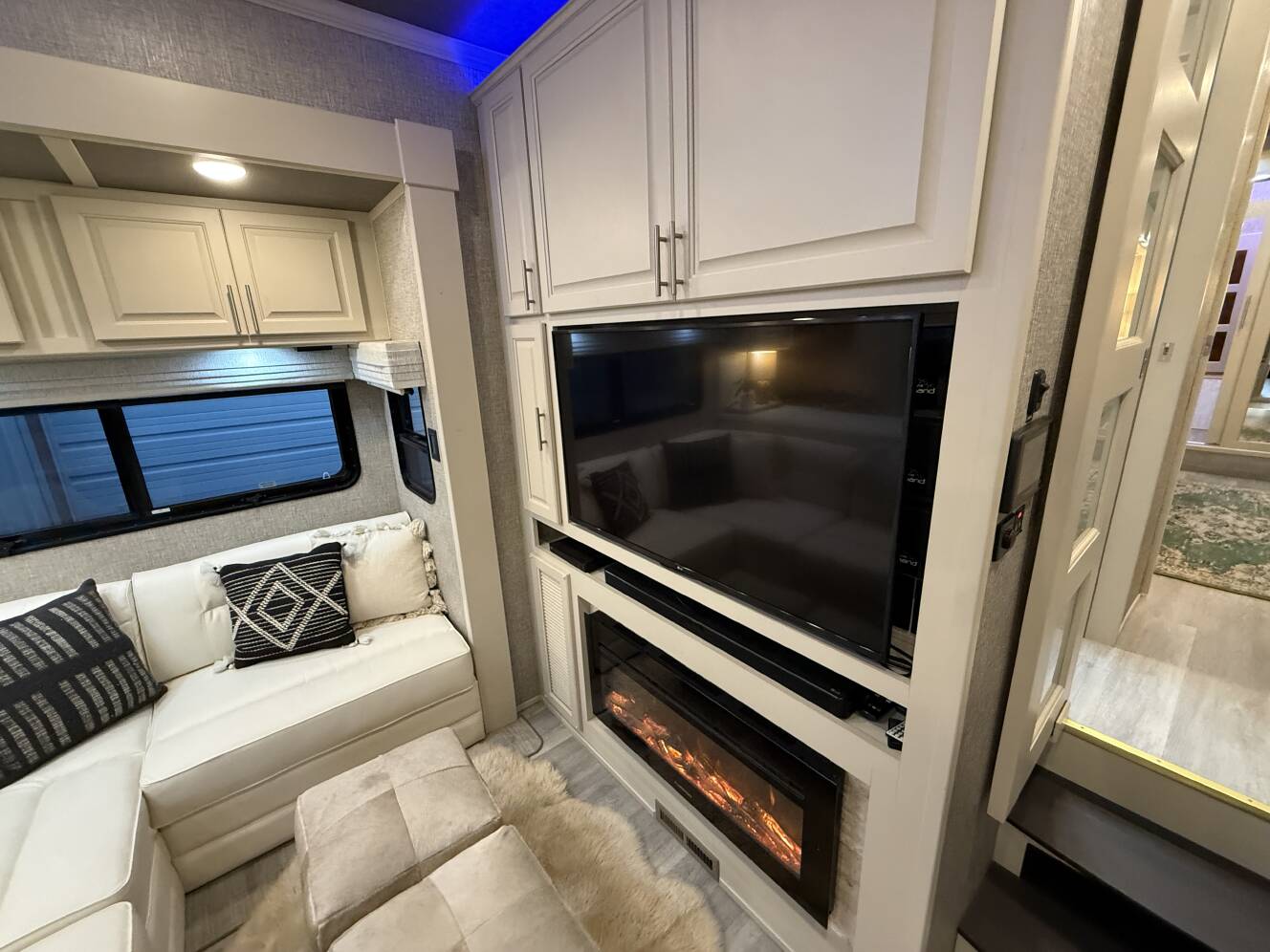 A photo of this 2023 Luxe TOY HAULER 48FB