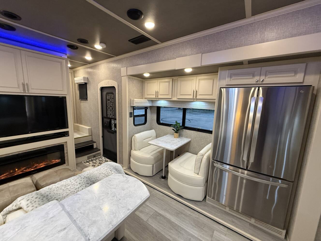 A photo of this 2023 Luxe TOY HAULER 48FB