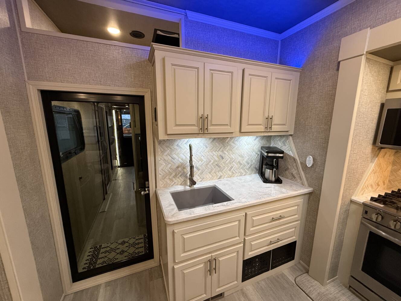 A photo of this 2023 Luxe TOY HAULER 48FB